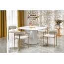 Стол обеденный HALMAR FLAVIO белый 120/120